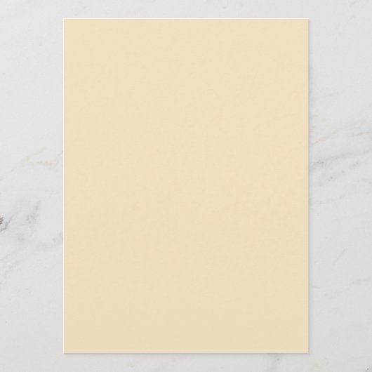  Silhouette Floral Wedding Program Card Programmakaart (Achterkant)