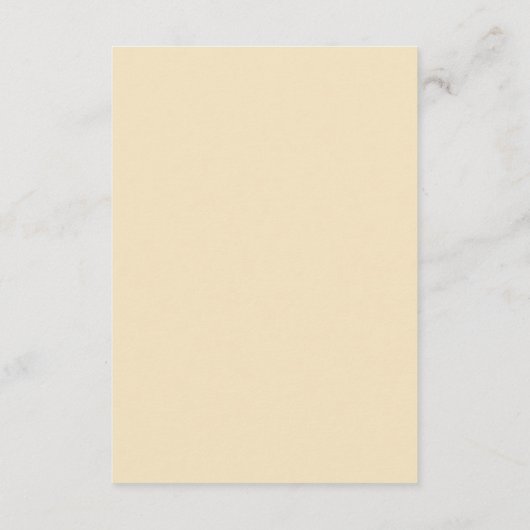  Silhouette Floral Wedding Reception Card Informatiekaartje (Achterkant)