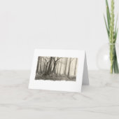 Silhouette Forest Kaart (Voorkant)