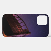 SILHOUETTE FOTOGRAFIE VAN DE SAILHANDBOOT AAN DE L Case-Mate iPhone CASE (Achterkant (horizontaal))