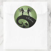 Silhouette Geloof feeënzusters maan stickers (Tas)