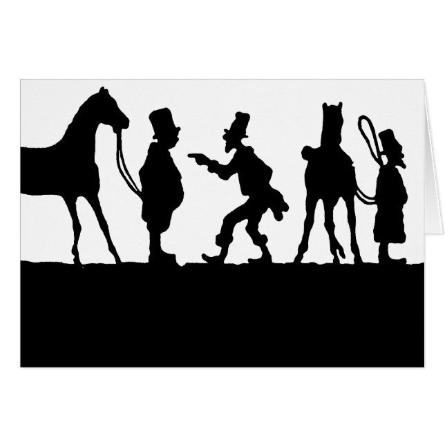 Silhouette: Horse Dealer (Voorkant Horizontaal)