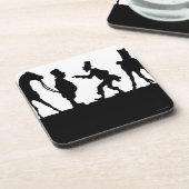 Silhouette: Horse Dealer Drankjes Onderzetter (Linkerzijde)