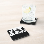 Silhouette: Horse Dealer Drankjes Onderzetter (Rechterzijde)