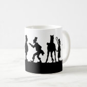 Silhouette: Horse Dealer Koffiemok (Voorkant rechts)