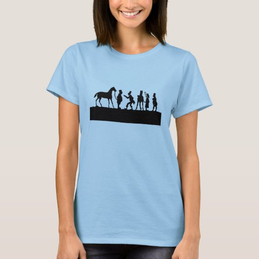 Silhouette: Horse Dealer T-shirt (Voorkant)