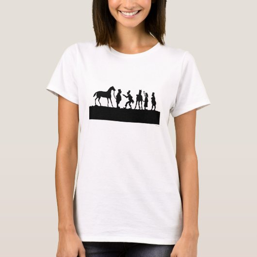 Silhouette: Horse Dealer T-shirt (Voorkant)