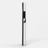 Silhouette horse jockey - Kies achtergrondkleur Case-Mate iPhone Case (Achterkant/rechts)