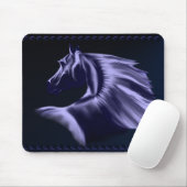 Silhouette Horse Mousepad Muismat (Met muis)