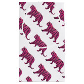 Silhouette Hot Pink en Black Tiger Klein Cadeauzakje (Achterkant)