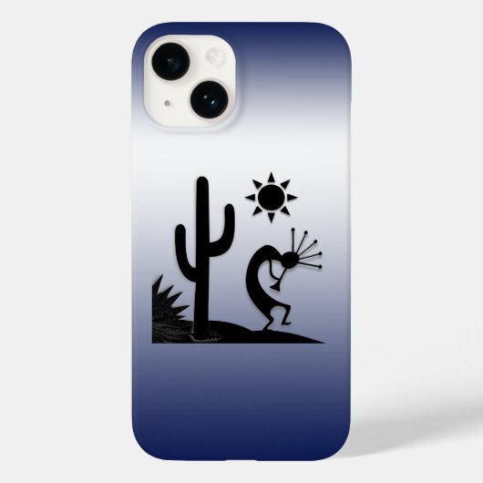 Silhouette Kokopelli Case-Mate iPhone Case (Achterkant)