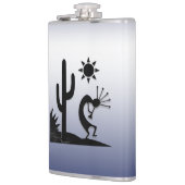 Silhouette Kokopelli Heupfles (Links)