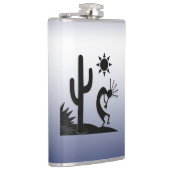 Silhouette Kokopelli Heupfles (Rechts)
