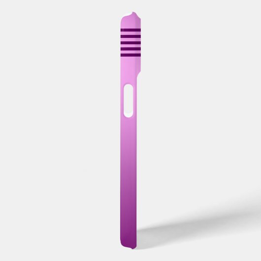 Silhouette Kokopelli op Paars Case-Mate iPhone Case (Achterkant / Rechts)