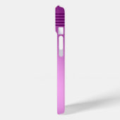 Silhouette Kokopelli op Paars Case-Mate iPhone Case (Achterkant / Links)