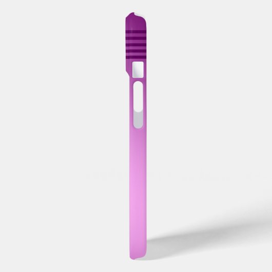 Silhouette Kokopelli op Paars Case-Mate iPhone Case (Achterkant / Links)