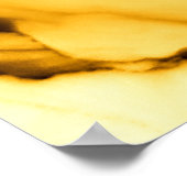 Silhouette-landschap van kokosnootbomen, tropische poster (Hoek)