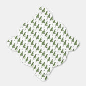 Silhouette Leopard Black en Green Bedankdoosjes (Uitgevouwen)