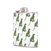 Silhouette Leopard Black en Green Heupfles (Links)