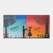 Silhouette Lovers Bureaumat (Voorkant)