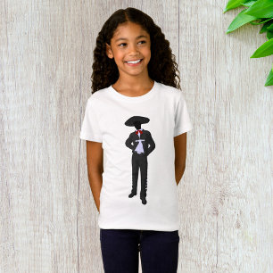 Silhouette Mariachi Meisjes T-shirt
