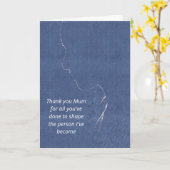 Silhouette Mother's Day card Kaart (Gele Bloem)