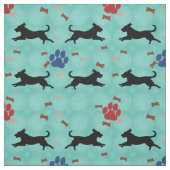 Silhouette Mutts Stof (Swatch)