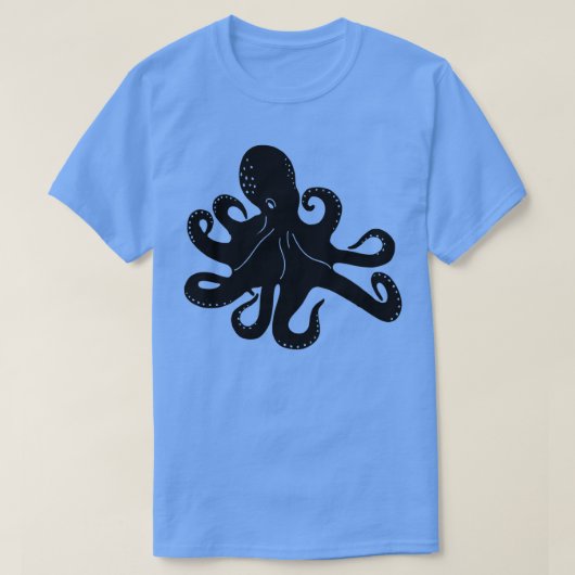 Silhouette Octopus - Octopus T-shirt (Design voorkant)