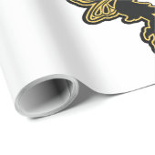 Silhouette of a fee-gift wrappin cadeaupapier (Rol Hoek)