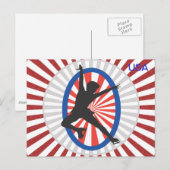 Silhouette of a Skater - Briefkaart (Voorkant / Achterkant)