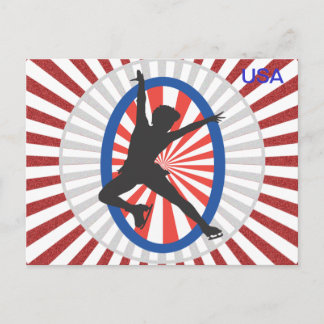 Silhouette of a Skater - Briefkaart