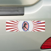 Silhouette of a Skater - Bumpersticker (Op auto)