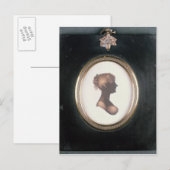 Silhouette of cassandra Austen, c.1809 Briefkaart (Voorkant / Achterkant)
