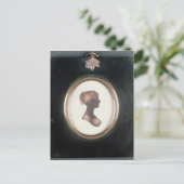 Silhouette of cassandra Austen, c.1809 Briefkaart (Staand voorkant)