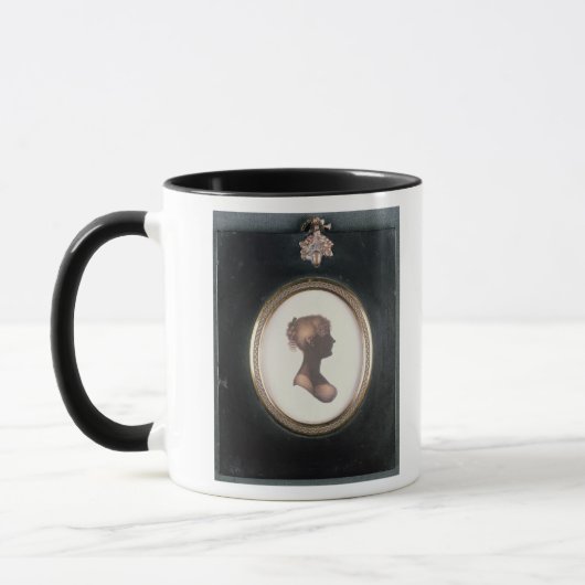 Silhouette of cassandra Austen, c.1809 Mok (Links)