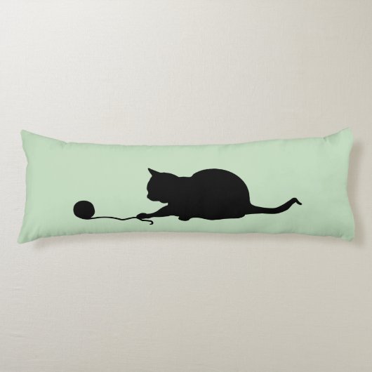 Silhouette of Cat bij Play Lichaamskussen (Voorkant)