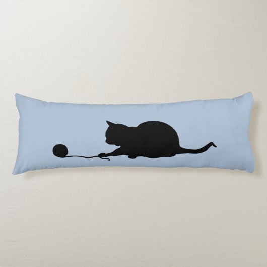 Silhouette of Cat bij Play Lichaamskussen (Voorkant)