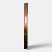 Silhouette of Fisherman op Sunset Lake Case-Mate iPhone Case (Achterkant / Rechts)