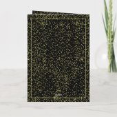 Silhouette of Lovers Romantic Gedetailleerd huweli (Achterkant)