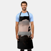 Silhouette of man in cave schort (Gedragen)