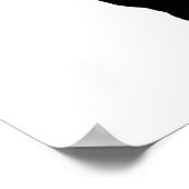 Silhouette of Man Missing Woman Poster (Hoek)