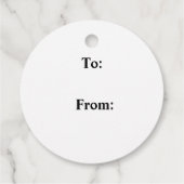 Silhouette of Vrouw Tennis Player Gift Label (Achterkant)