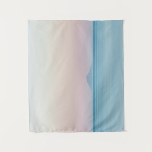 Silhouette op zonsondergang wandkleed (Voorkant)