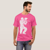 Silhouette Paintball Player Shooter Target Shootin T-shirt (Voorkant volledig)