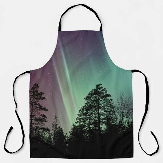 SILHOUETTE PHOTO OF AURORA BOREALIS SCHORT (Voorkant)