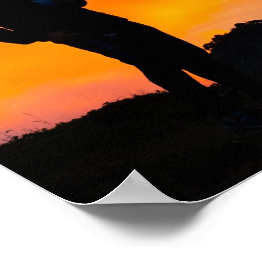 Silhouette Poster (Hoek)