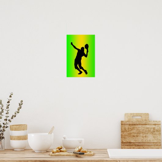 Silhouette poster (Keuken)
