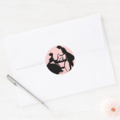  Silhouette Ronde Sticker (Envelop)