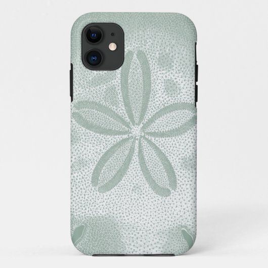 Silhouette Sand Dollar Case-Mate iPhone Case (Achterkant)