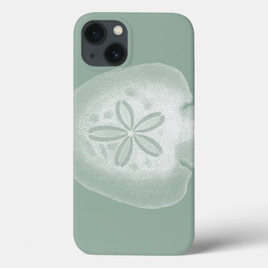 Silhouette Sand Dollar Case-Mate iPhone Case (Achterkant)
